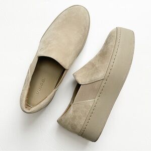 VINCE Warren Platform Slip On Sneakers Size 6